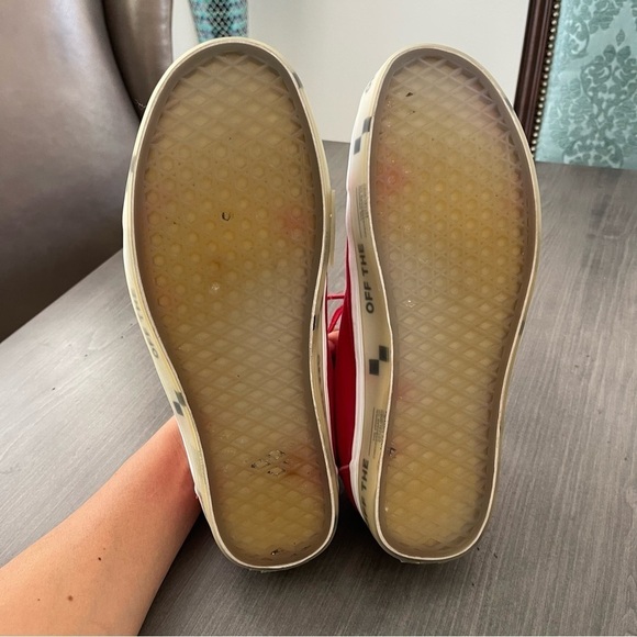 Vans Men Old Skool otw Foxing Translucent Racing Red sneakers shoes size 12 - Picture 10 of 10